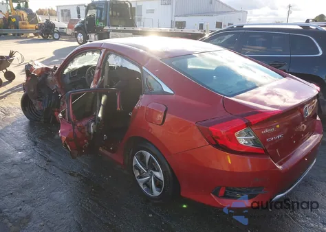2019 Honda Civic Lx from USA, damaged, VIN 19XFC2F63KE045470
